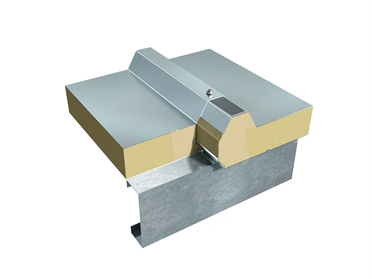 Fire rated rock wool mineral wool sandwich panel with PIR side sealing for roof